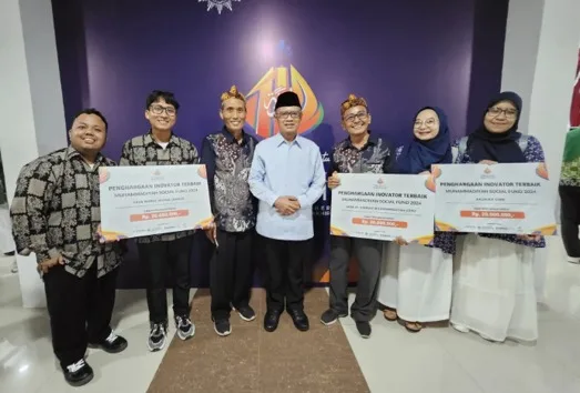 LKSA Nurul Husna Terima Penghargaan Dana Proyek Sosial dalam Puncak Acara Tanwir dan Milad ke-112
